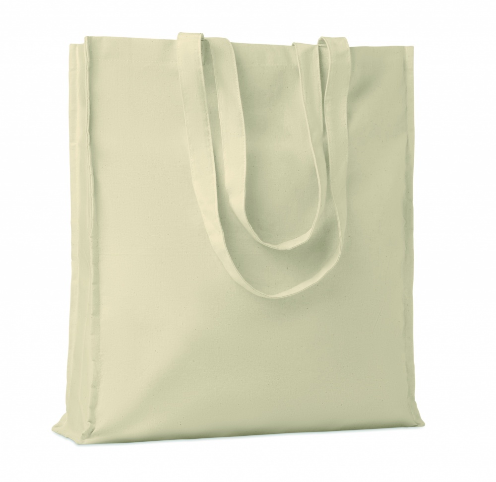 Logo trade promotional giveaways picture of: 140gr/m² cotton shopping bag