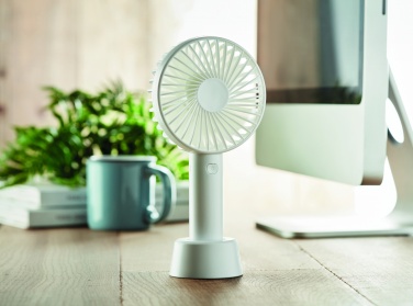 Logotrade business gift image of: USB desk fan with stand 
