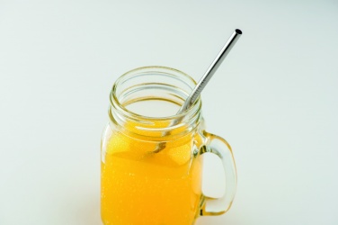 Logo trade promotional items picture of: SS straw and brush in pouch