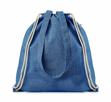 Logo trade promotional giveaways picture of: 140gr/m² recycled fabric bag