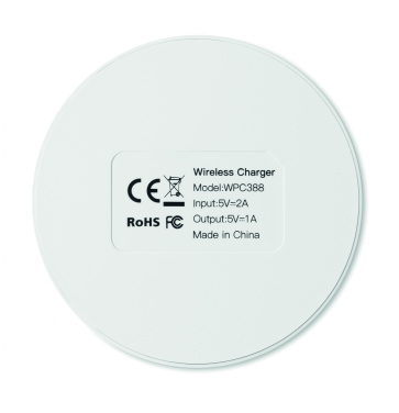 Logo trade promotional gifts picture of: Wireless charger 5W