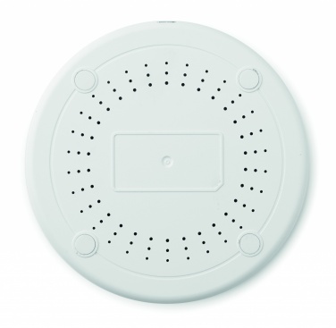 Logo trade business gifts image of: Wireless charger round 5W TISPAD