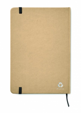 Logo trade advertising products picture of: A5 recycled notebook 80 lined