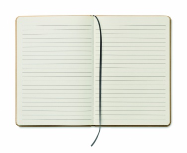 Logotrade promotional merchandise picture of: A5 recycled notebook 80 lined