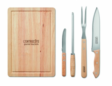 Logotrade promotional giveaways photo of: Set of 4 BBQ Grilling accessori