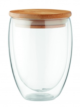 Logo trade promotional merchandise picture of: Double wall glass 350 ml Cologne