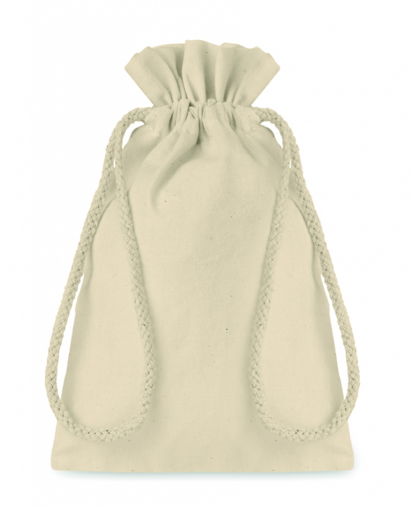 Logo trade advertising products picture of: Small Cotton draw cord bag