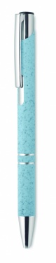 Logo trade promotional gifts picture of: Wheat Straw/ABS push type pen