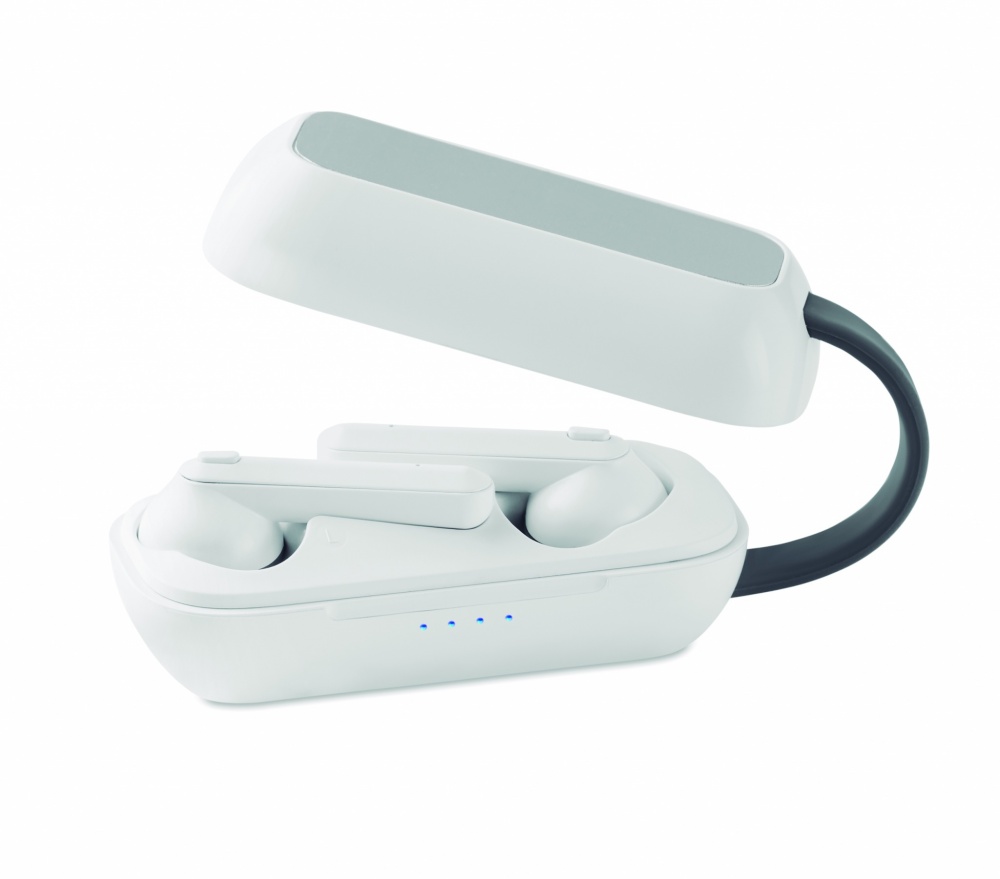 Logotrade promotional product picture of: TWS wireless charging earbuds
