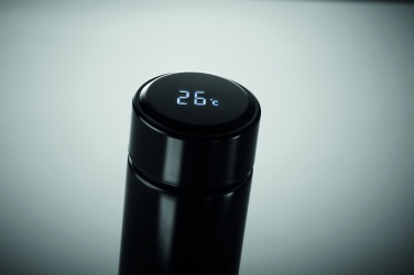 Logo trade promotional items image of: Bottle with touch thermometer