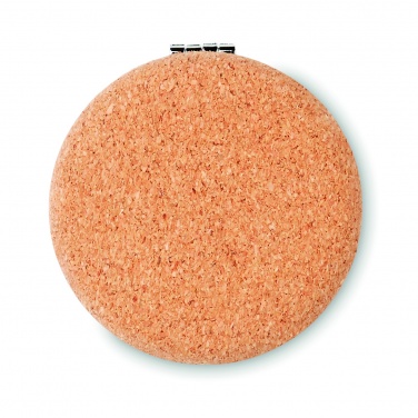 Logo trade promotional items picture of: Pocket mirror with cork cover