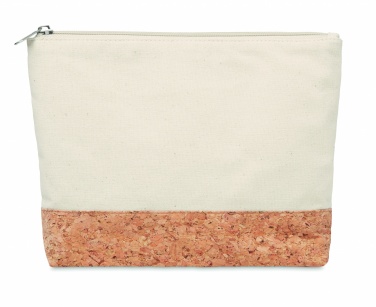 Logotrade promotional merchandise image of: Cork & cotton cosmetic bag
