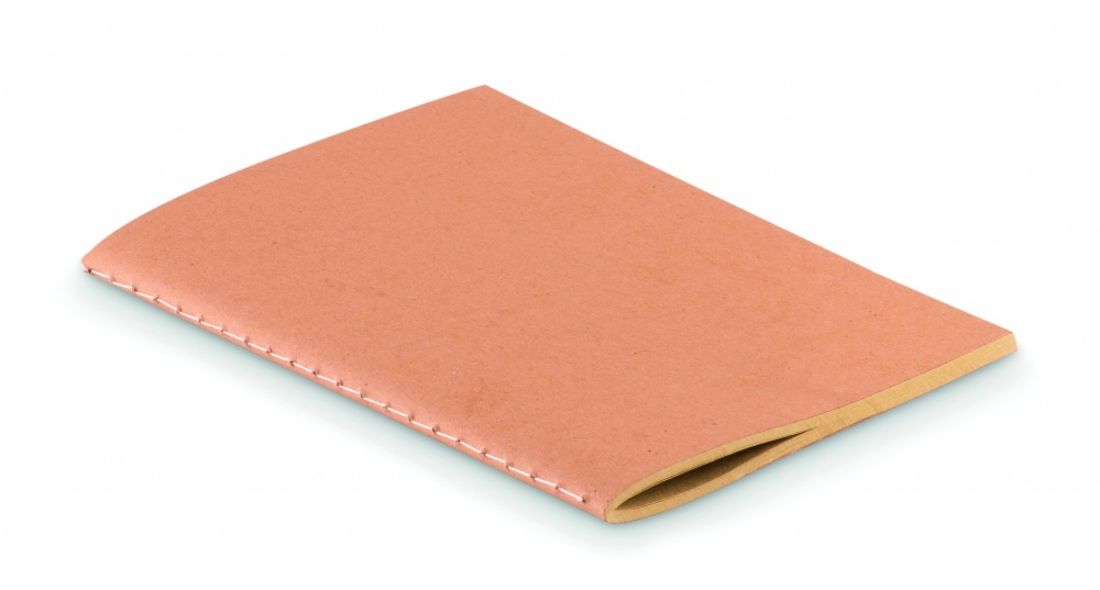 Logo trade promotional gifts picture of: A6 recycled notebook 80 plain