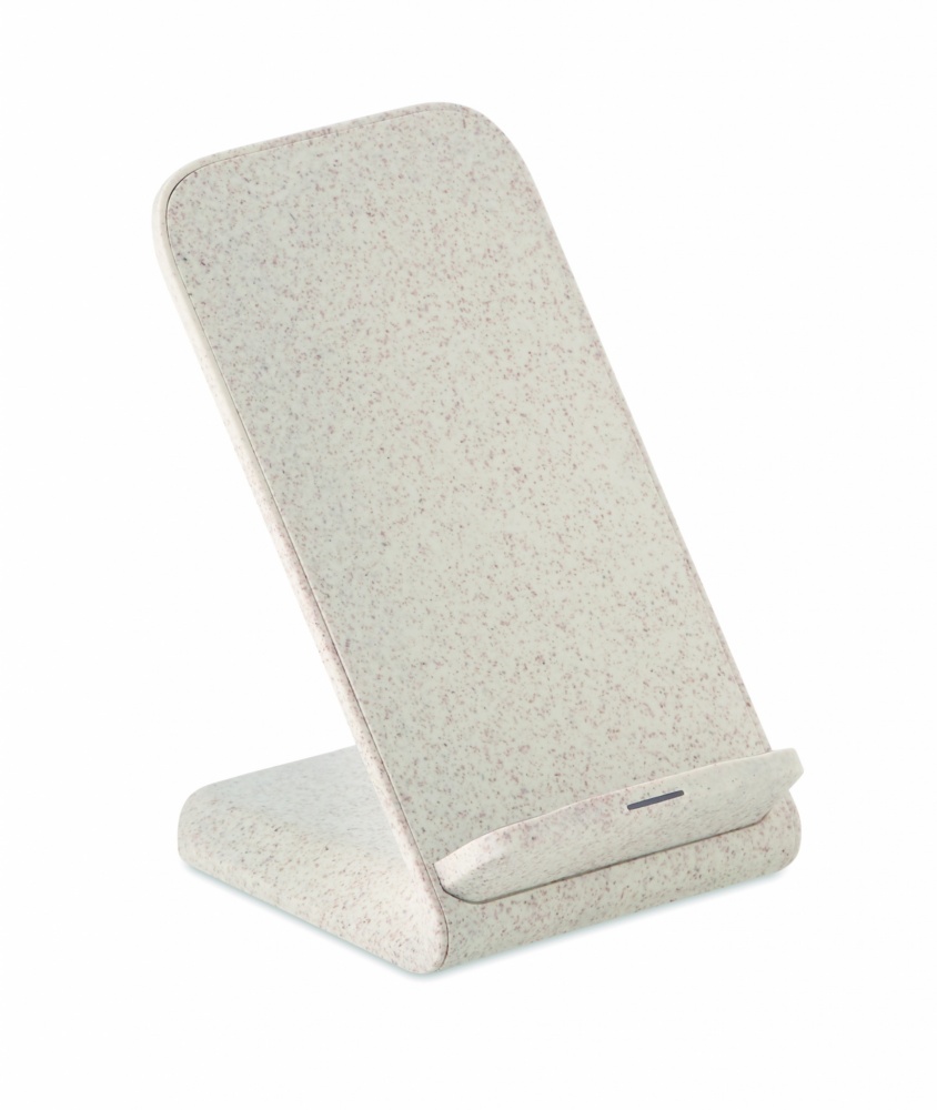Logotrade promotional gift picture of: Wheat straw/ABS charger std10W