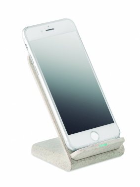 Logotrade promotional product picture of: Wheat straw/ABS charger std10W