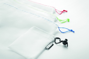 Logo trade business gifts image of: Set of 3 RPET mesh food bags