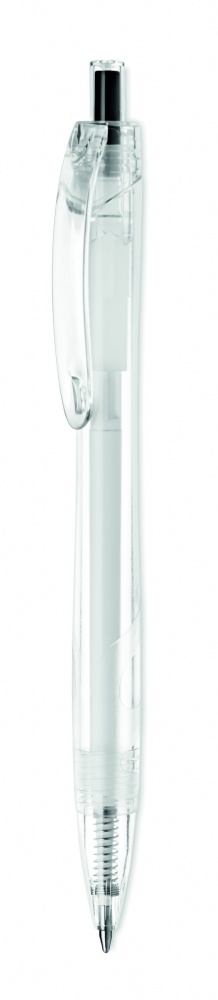 Logo trade business gift photo of: RPET push ball pen