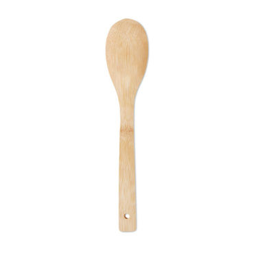 Logo trade business gifts image of: Spoon salad bamboo