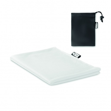 Logotrade promotional merchandise picture of: RPET sports towel and pouch