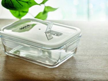 Logo trade advertising products picture of: Glass lunchbox & PP lid 900ml