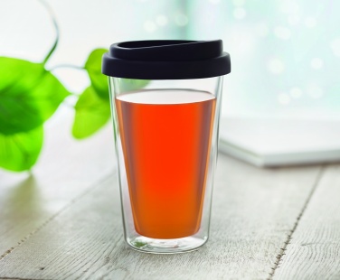Logo trade advertising product photo of: High borosilicate glass 350ml
