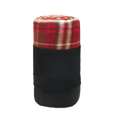 Logotrade promotional giveaway image of: RPET fleece travel blanket