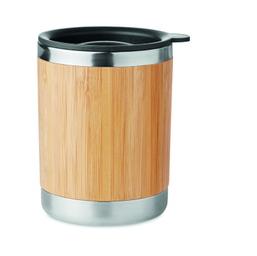 Logotrade advertising product image of: Tumbler in bamboo cover 250ml
