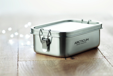 Logo trade advertising products image of: Stainless steel lunchbox 750ml