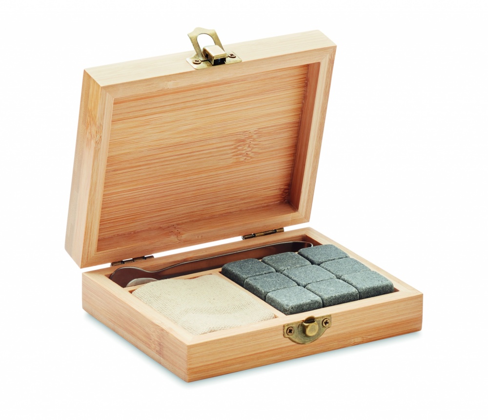 Logo trade promotional merchandise picture of: 9 stone ice cubes in box