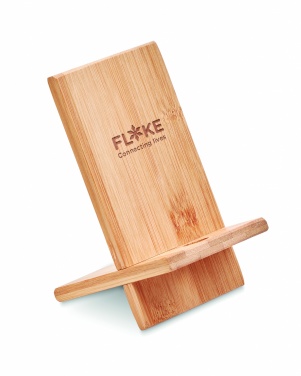 Logotrade business gifts photo of: Bamboo phone stand/ holder WHIPPY