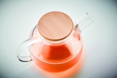Logo trade promotional product photo of: Teapot borosilicate glass 850ml
