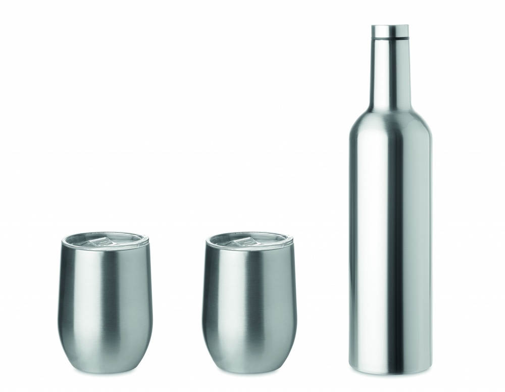 Logotrade business gift image of: Double walled bottle & mug set