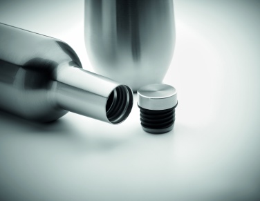 Logo trade business gift photo of: Double walled bottle & mug set