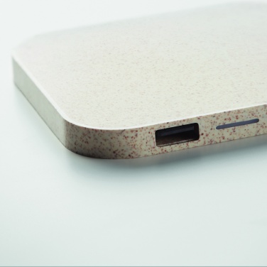 Logotrade promotional merchandise photo of: Hub charger wheat straw/ABS 5W