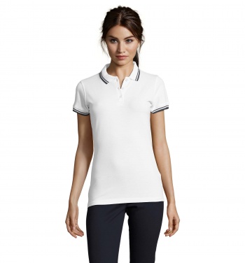 Logotrade promotional gifts photo of: PASADENA women polo 200g