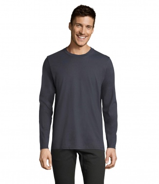 Logo trade promotional gift photo of: IMPERIAL LSL MEN T-Shirt190
