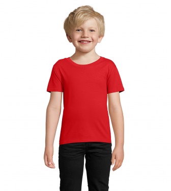 Logo trade business gifts image of: PIONEER KIDS T-SHIRTORGANIC