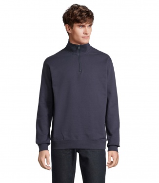 Logo trade advertising products picture of: CONRAD Sweat Zip Collar