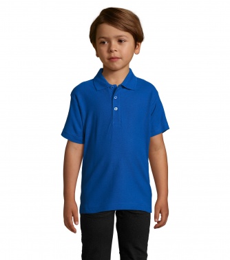 Logo trade promotional giveaways image of: SUMMER II KIDS Polo 170g