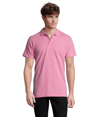 Logo trade corporate gifts picture of: SPRING II MEN Polo 210g