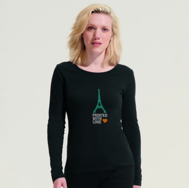 Logo trade promotional products picture of: MAJESTIC LG SLEEVE T-SHIRT