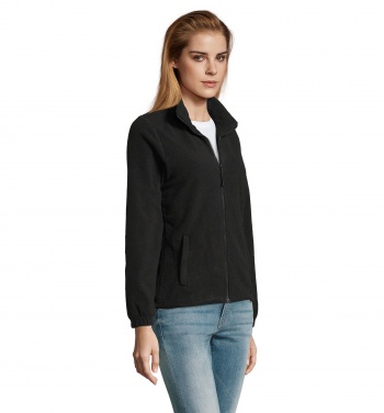 Logotrade promotional item picture of: NORTH WOMEN ZIPPED FLEECE