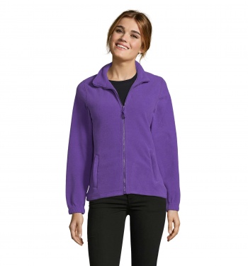 Logo trade promotional item photo of: NORTH WOMEN ZIPPED FLEECE