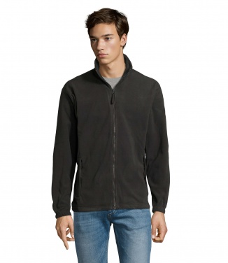 Logo trade business gifts image of: NORTH Zipped Fleece Jacket