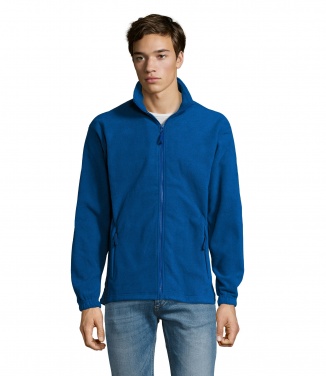 Logo trade promotional merchandise image of: NORTH Zipped Fleece Jacket