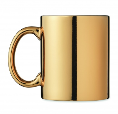 Logo trade promotional gift photo of: Ceramic mug metallic 300 ml