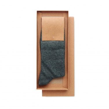 Logotrade promotional product picture of: Pair of socks in gift box M