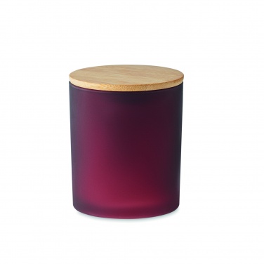 Logo trade promotional gifts picture of: Plant based wax candle 120 gr