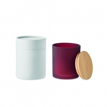 Logo trade promotional giveaway photo of: Plant based wax candle 120 gr