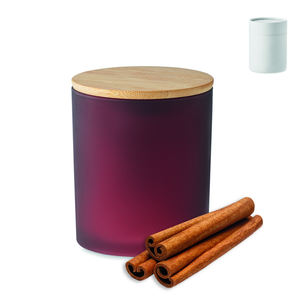 Logotrade promotional merchandise image of: Plant based wax candle 200 gr